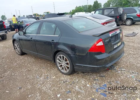 2010 Ford Fusion Sel from USA, damaged, VIN 3FAHP0JA7AR159157
